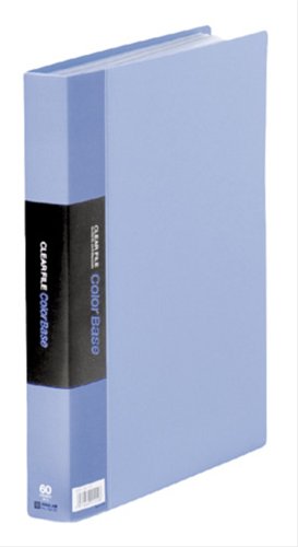 キングジム クリアーファイル カラーベース T A4S 132-3C 青（10セット）