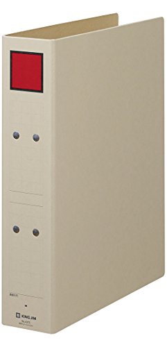 キングジム 保存ファイル A4縦型 とじ厚5cm 4375（10セット）