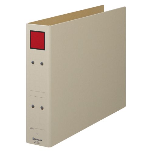 キングジム 保存ファイル B4 ヨコ 500枚 4395E 赤（10セット）