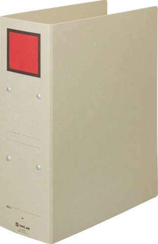 キングジム 保存ファイル A4S 4378 赤（10セット）