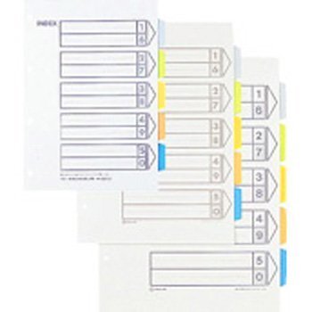 キングジム カラーインデックス A4S 907-4（10セット）