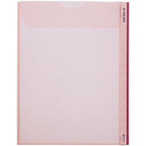 キングジム Mホルダ-（縦型） A4 733アカ（10セット）