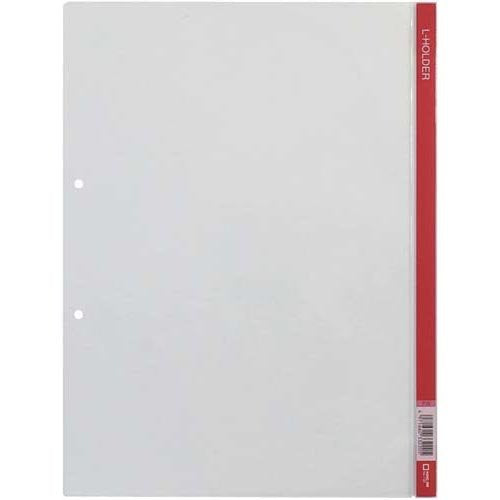 キングジムホルダー Lホルダ-A4 730アカ（10セット）