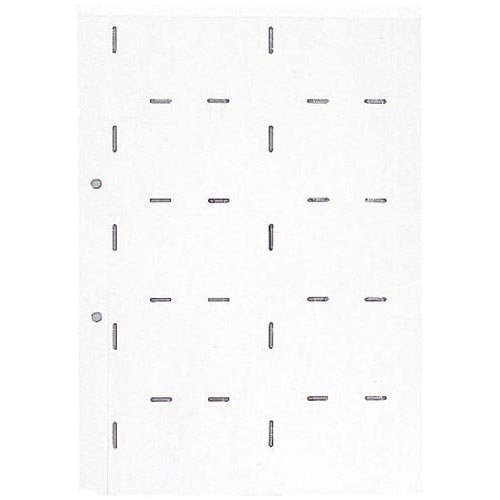 キングジム 名刺ホルダー 台紙 A4S 89D（10セット）