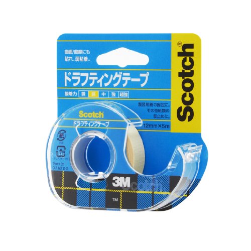 3M スコッチ ドラフティングテープ 小巻 D－12 12mm（10セット）