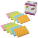 ポスト イット 強粘着ノート 75x100mm 90枚x混色10個 6571SS-NE（10セット）