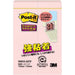 スリーエムジャパン ポスト イット強粘着７５×２５ パステル 桃 ２冊（10セット）
