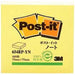 スリーエムジャパン ポスト イット再生紙ノート ７５×７５ 黄 １冊（10セット）