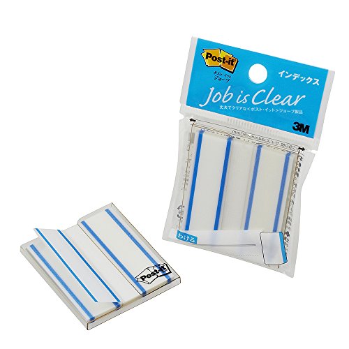 ポスト イット ジョーブ インデックス 44x50mm ブルー 6822（10セット）