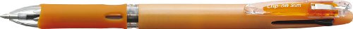 ゼブラ クリップ-オンスリム3Cパステルオレンジ B3A5-WOR（10セット）
