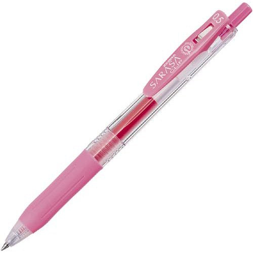 ゼブラ 水性ボールペン サラサクリップ 0.5 P-JJ15-P ピンク（10セット）