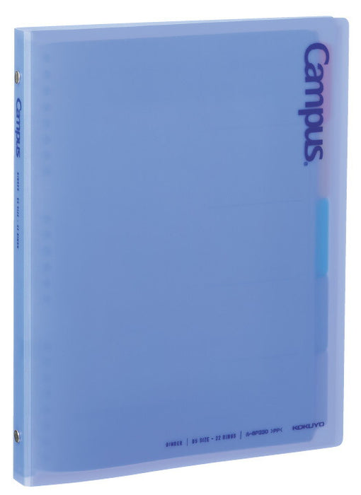 KOKUYO_Campus Binder B Blue that can be opened in seconds/4901480398396