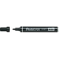 ぺんてる Pentel ぺんてる PentelペンN50 油性マーカー 1.5mm 中字 黒 [1本] N50-AD（10セット）