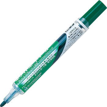 ぺんてる Pentel ホワイトボードマーカー ノックル 丸芯 細字 緑インキ EMWLS-D（10セット）