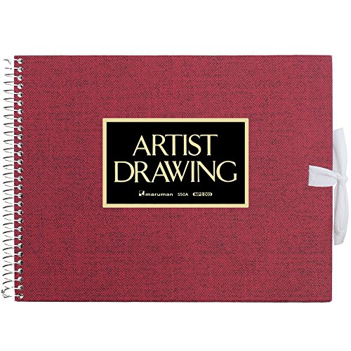 マルマン スケッチブック アーチストメダリオン F0 レッド（10セット）