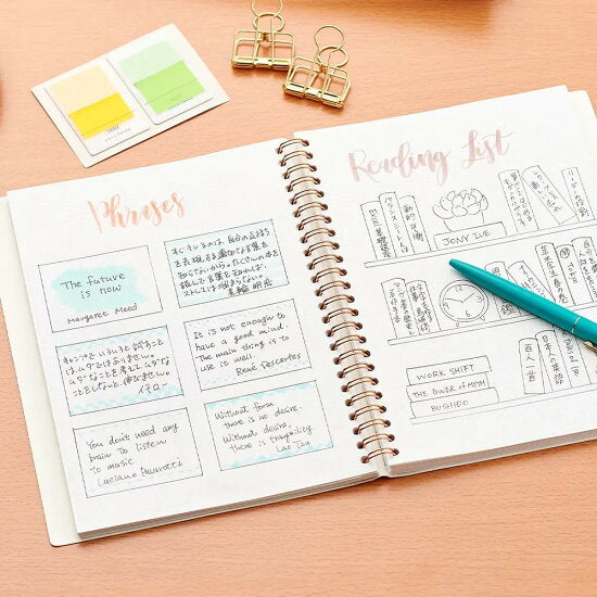 Maruman/N769-38A_Sept Couleur A6 Note_Feathery Pink/4979093769483 (4 sets)