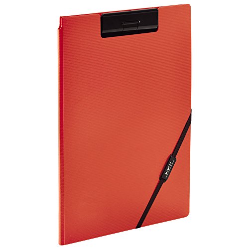 リヒトラブ クリップファイル A4 オレンジ F7560-4（10セット）