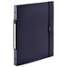 リヒトラブ クリヤーブック A4 30穴 ネイビー N7520-11（10セット）