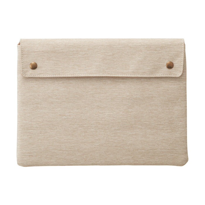 リヒト_Ｍｕｔｕａｌ タブレットケース アイボリーA-2621-16/4903419848996