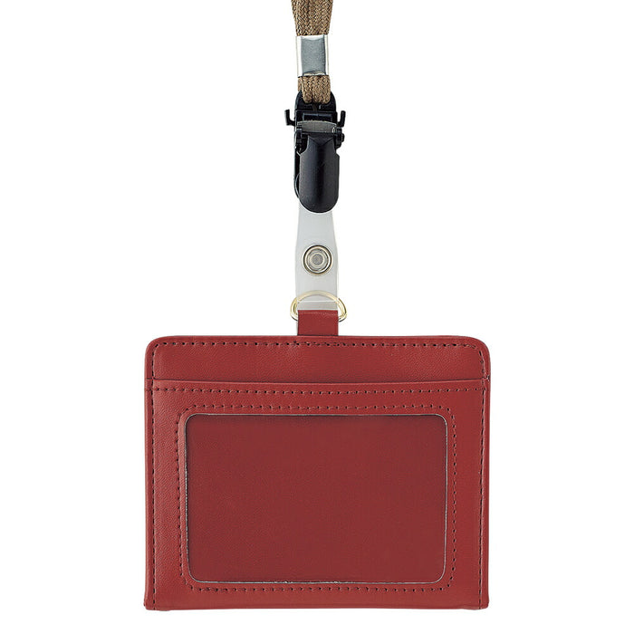 リヒト_Ｍｕｔｕａｌ ＩＤカードホルダー テラコッタオレンジA-2625-4/4903419849030