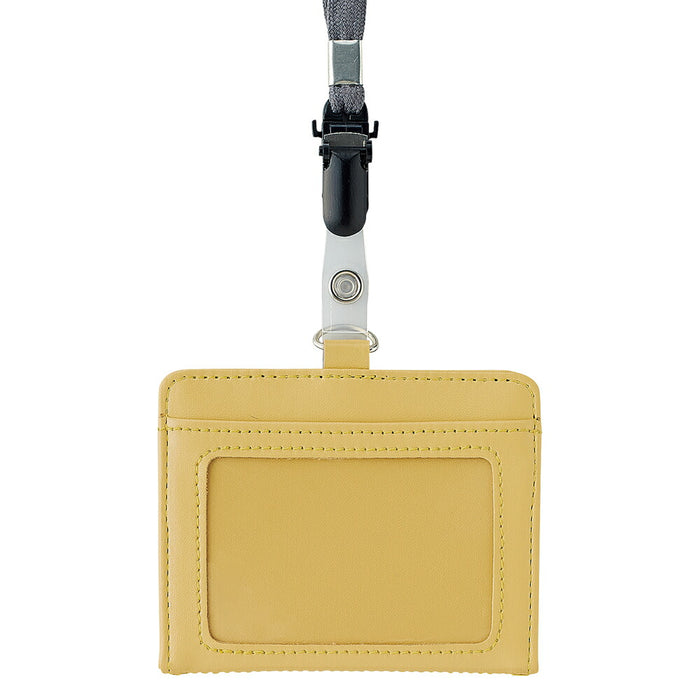 リヒト_Ｍｕｔｕａｌ ＩＤカードホルダー　マットイエローA-2625-5/4903419849047