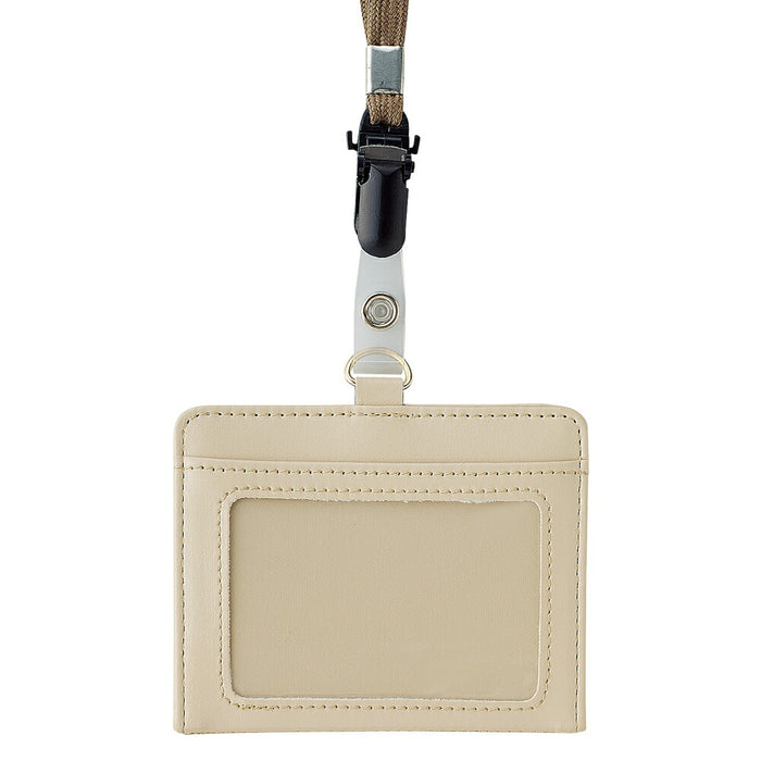 リヒト_Ｍｕｔｕａｌ ＩＤカードホルダー　アイボリーA-2625-16/4903419849085