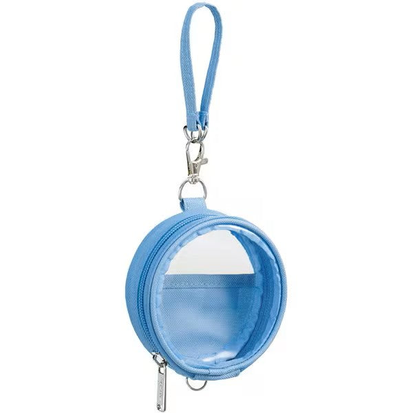 Licht/A-3330-14_myfa Pochette con cerchio decorativo_Blu polvere/4903419851170