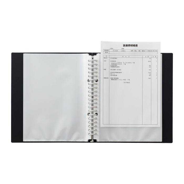 Licht/N-5012-24_AQUA DROPs สมุดใส A5 (แบบแลกซอง)/4903419356804