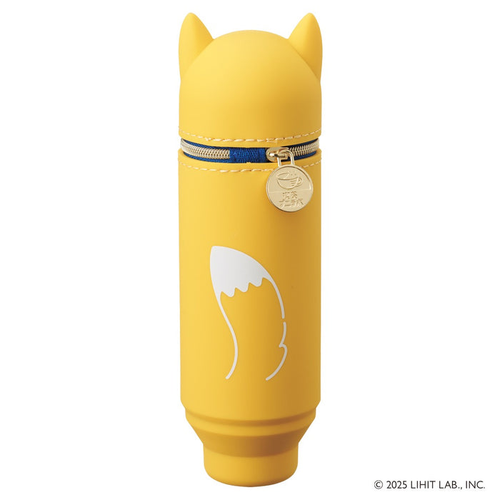 リヒトラブ/A-8812-5_喫茶プニラボ スタンドペンケース_コン/4903419851460