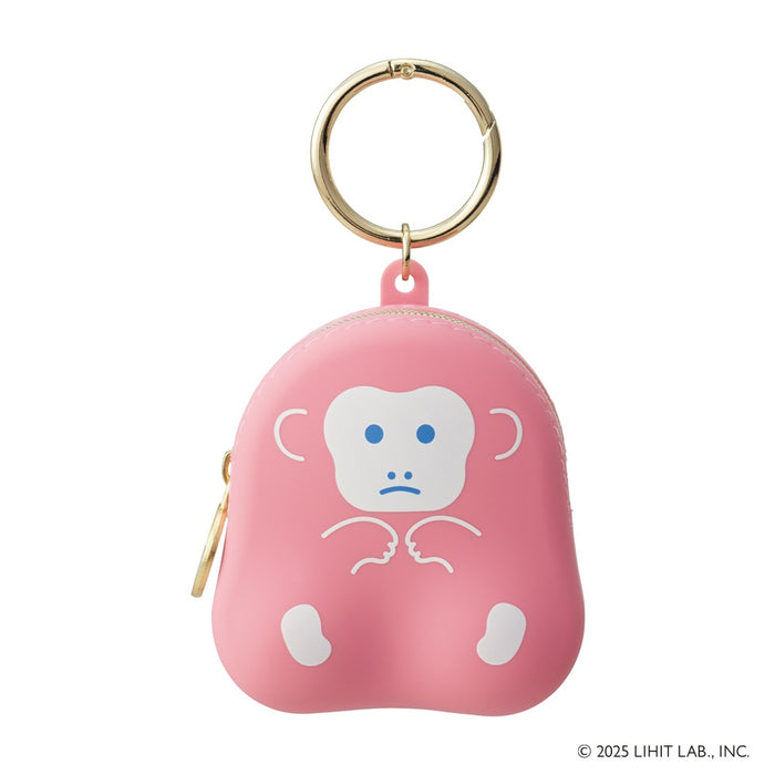 リヒトラブ/A-8820-4_喫茶プニラボ おすわりミニポーチ_モカ/4903419851514