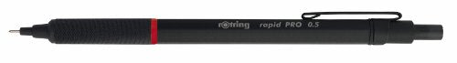 ロットリング ラピッドプロ メカニカルペンシル ブラック 0.5mm 1904258（10セット）