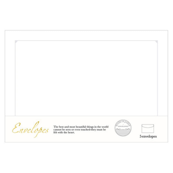 エヌビー_封筒　Ｓｅｒｅｎｅ　ホワイト/4905260719173（5セット）