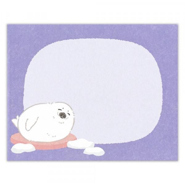 エヌビー/5422407_小たより　ズームインアニマル　アザラシ/4905260793593（5セット）