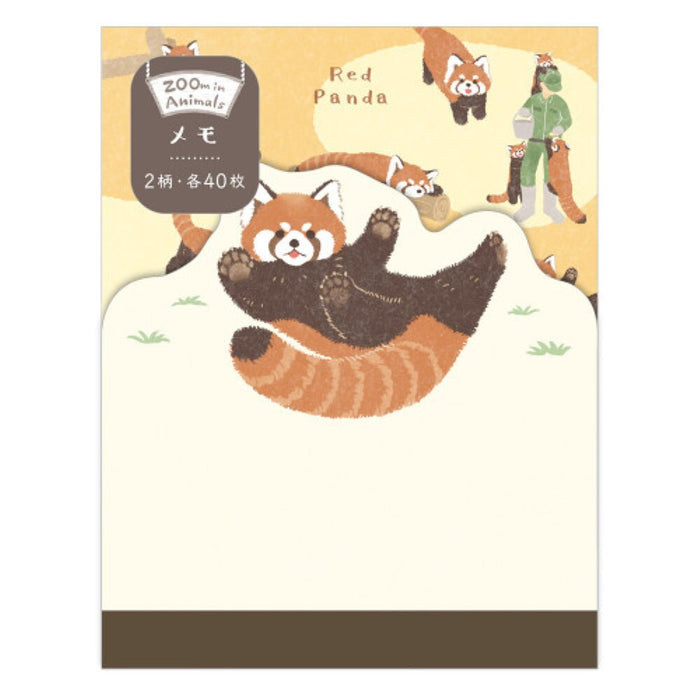 NB/5422206_Memo Zoom in Animal Red Panda/4905260794064 (5 ชุด)