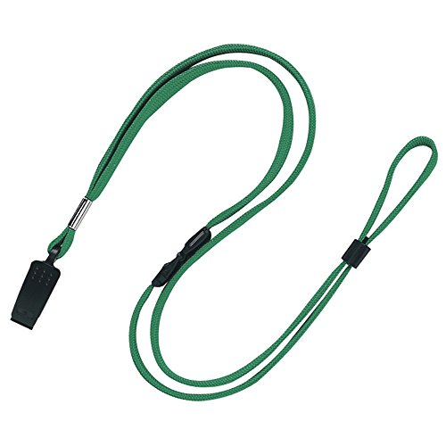 オープン 名札用ループクリップ 緑 NB-29-GN（10セット）