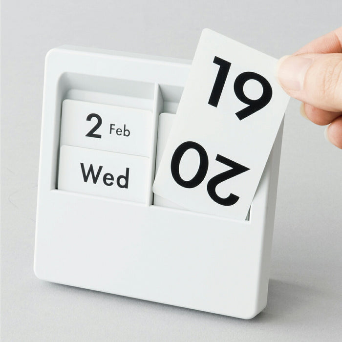 Carl/PC-100-K_Panel Calendar Daily Perpetual Calendar Black/4971760100681