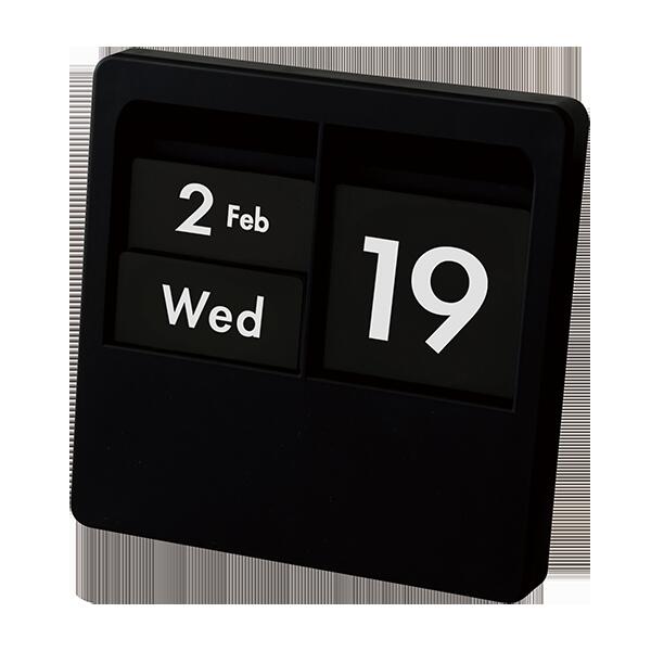 Carl/PC-100-K_Panel Calendar Daily Perpetual Calendar Black/4971760100681