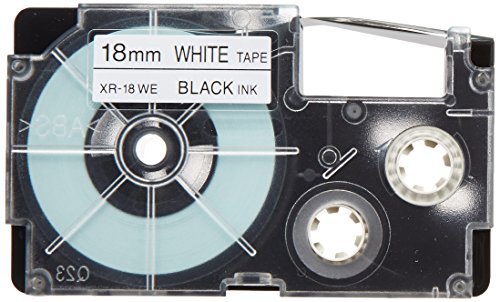カシオ ラベルライター ネームランド テープ 18mm XR-18WE-5P-E 白5本（10セット）