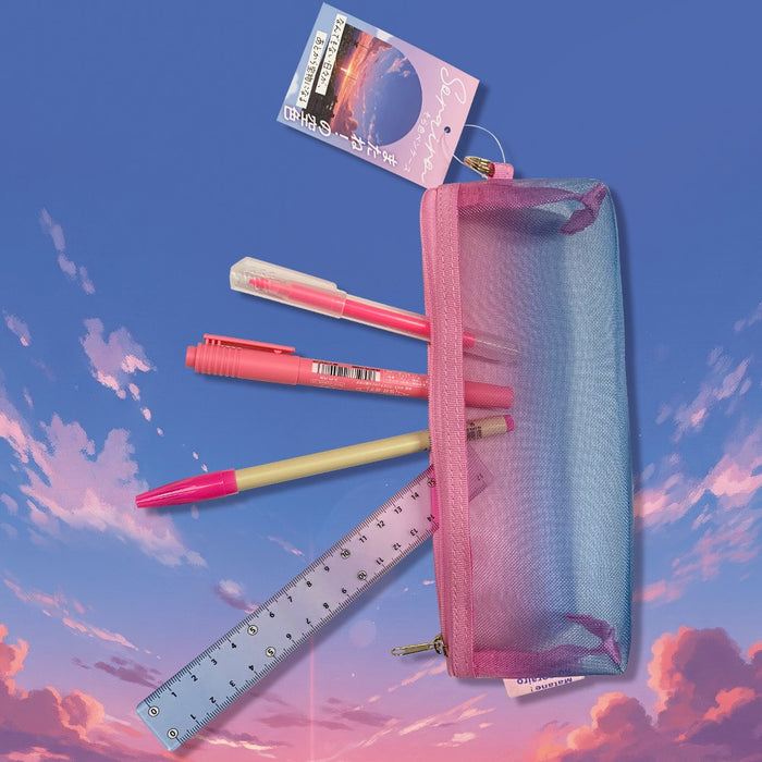 [Yu-Packet accepté/jusqu'à 5 pièces] Kyoei Plastics/SO-P-04_Sorairo Pen Case [À bientôt ! bleu ciel】/4963346126512