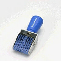 シヤチハタ 回転ゴム印 欧文8連 4号 ゴシック体（10セット）