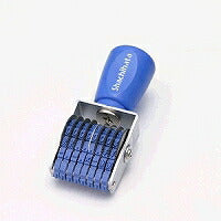 シヤチハタ 回転ゴム印 欧文8連 5号 ゴシック体（10セット）