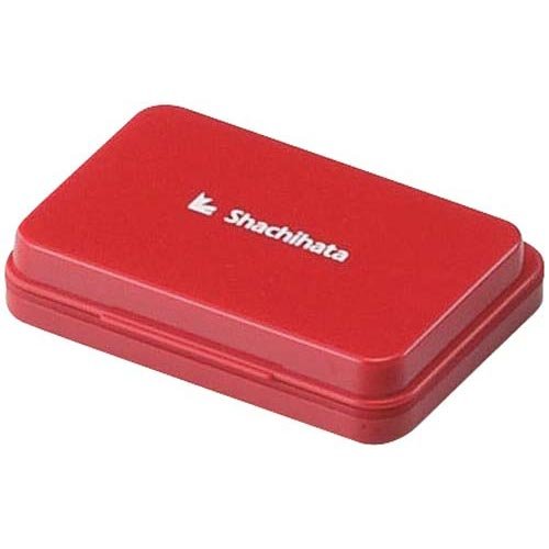 シヤチハタ スタンプ台 HGN-R 小形 赤（10セット）