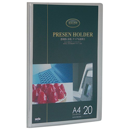 セキセイ 高透明クリヤーファイル A4-S クリア KC-1520（10セット）