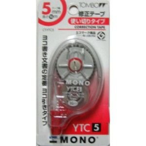 トンボ鉛筆 修正テープ MONO YTC5 CT-YTC5（10セット）