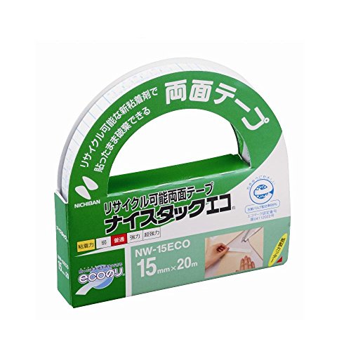 ニチバン 両面テープ ナイスタックエコ 15mm NW-15ECO 大巻（10セット）