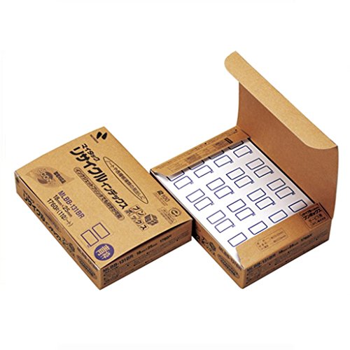 ニチバン マイタック リサイクルインデックス 小 MLBB-131BR 100シート 青（10セット）