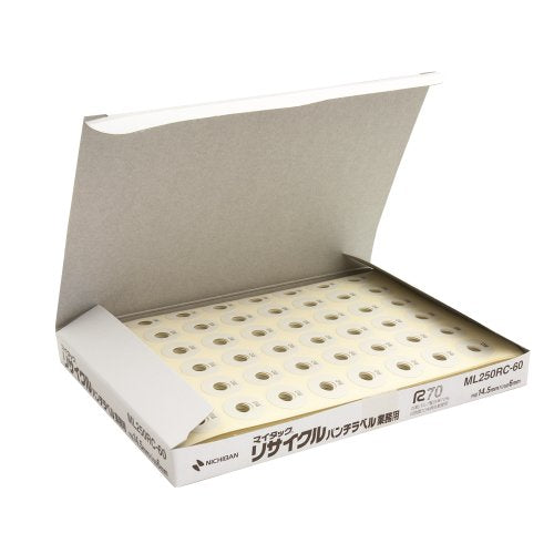 パンチラベル ML250RC-60 52598 ニチバン 4987167047962（10セット）