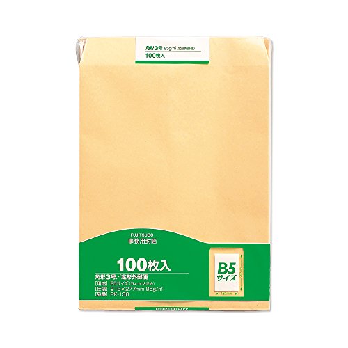 マルアイ 事務用封筒 角3 100枚入 PK-138 マルアイ 4902850035439（10セット）