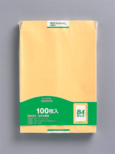 再生紙クラフト封筒   pk-108 19751 マルアイ 4902850035408（10セット）