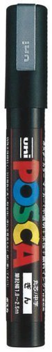 uni ポスカ 細字 銀 三菱鉛筆 4902778177648（10セット）